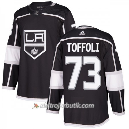 Män Ishockey Los Angeles Kings Tröja Tyler Toffoli 73 Adidas 2017-2018 Svart Authentic